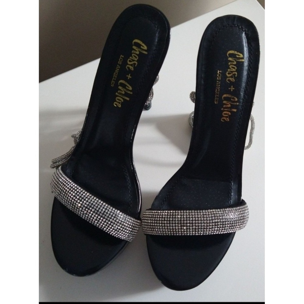 Chase + Chloe Rhinestone Platform - Picture 2 of 6